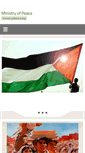 Mobile Screenshot of ministryofpeace.org